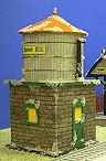 Click to see the first-ever collectible Halloween-themed railroad water tower project.