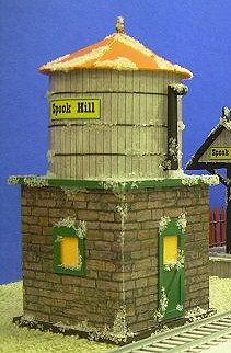 The Spook Hill™ Water Tower. Click for bigger photo.